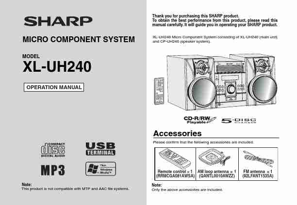 Sharp Stereo System XL-UH240-page_pdf